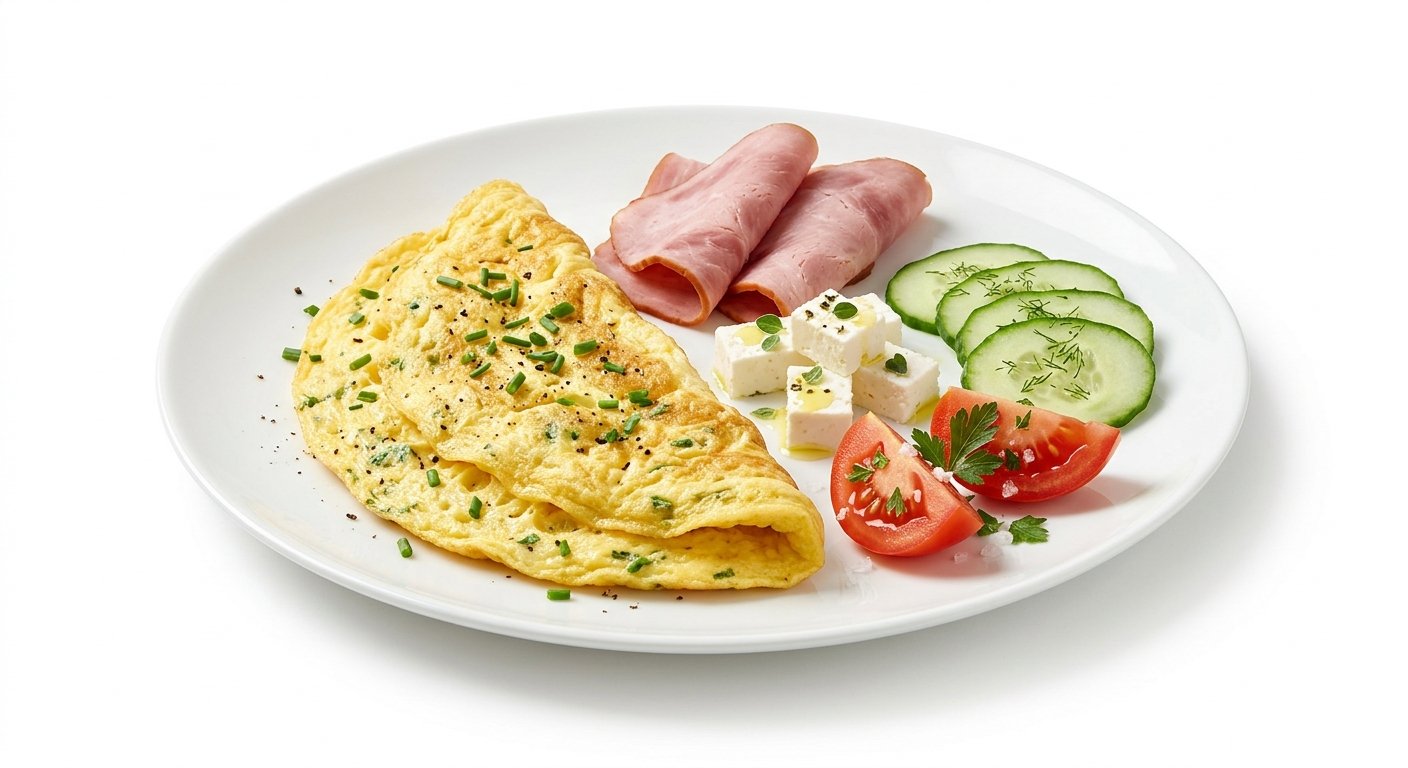 Farfurie II — Omletă Simplă